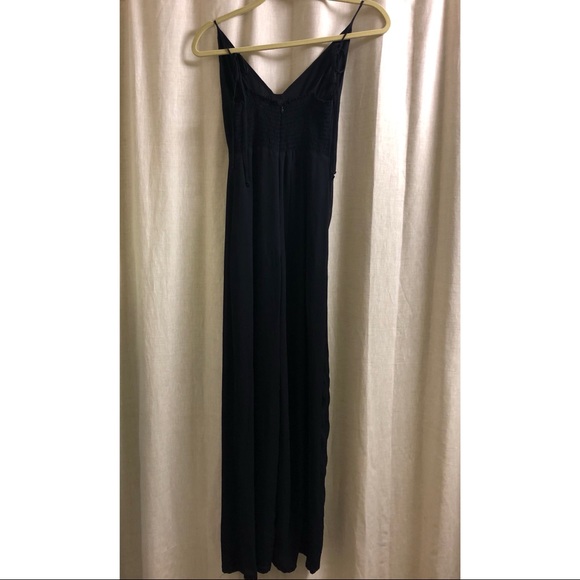 Reformation Fresca jumpsuit in black sz 0 - Picture 3 of 3